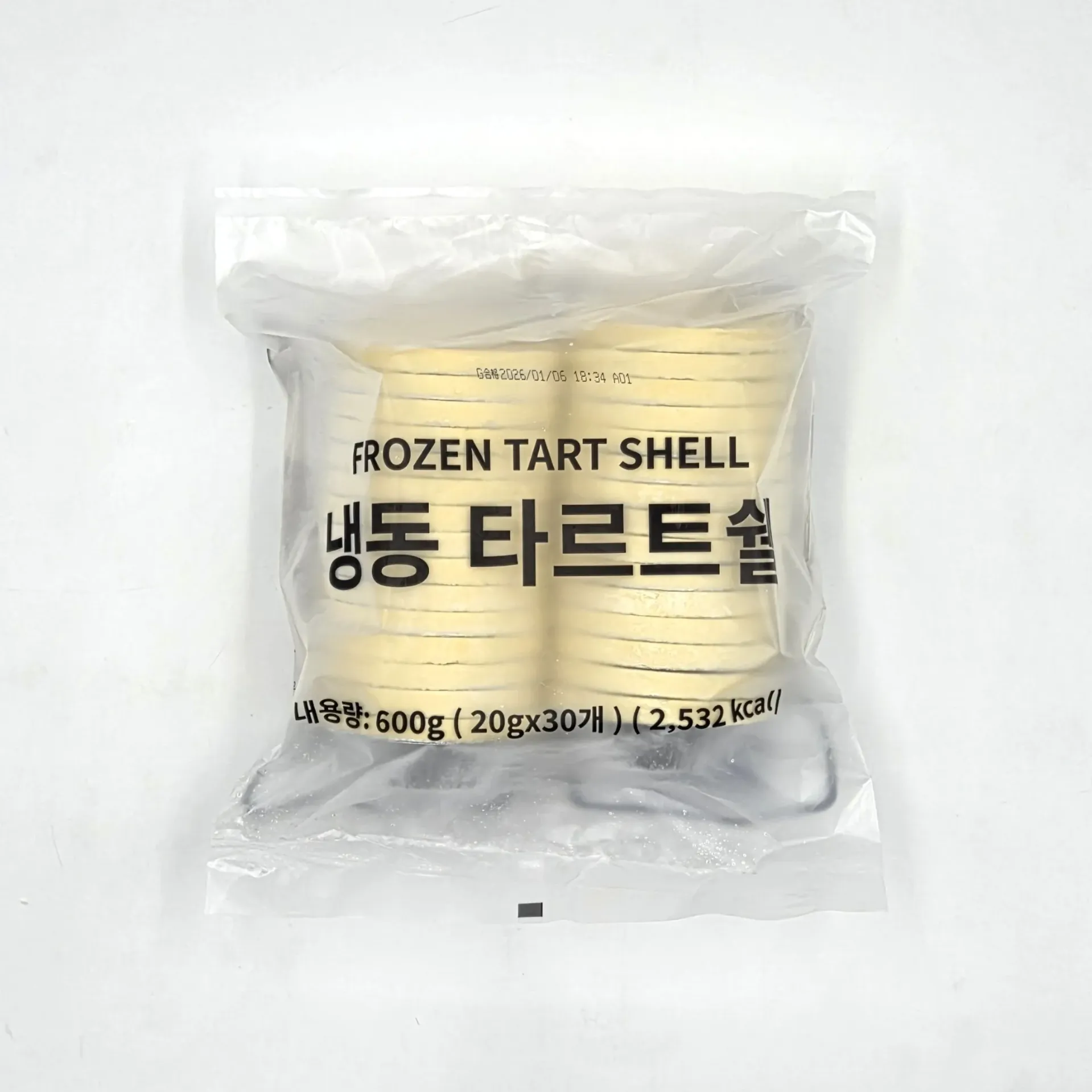 냉동 타르트쉘 600(g)pack*10