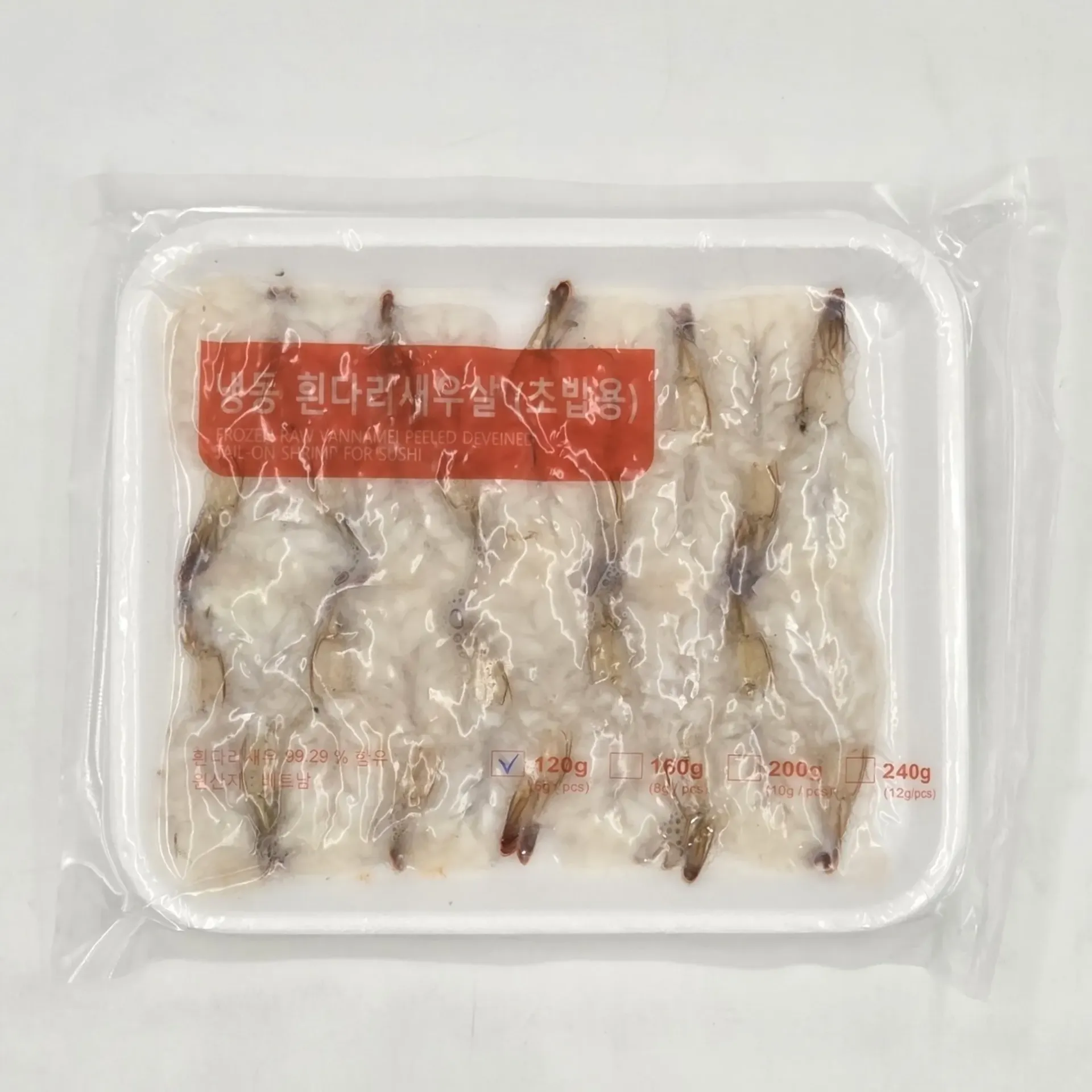[10076] (직수입)백미새우6g 120(g)pack*30